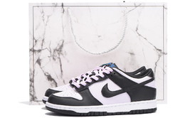 Кроссовки Nike Dunk Skateboarding Shoes Women's Low-top Black/Purple, фиолетовый dh9765-104(team265-黑紫sbox) | black/purple