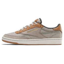 Reebok Кроссовки Club C 85 Vintage Ash Chalk Trek Green 100200117 | gray brown