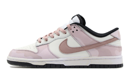 Кроссовки Nike Dunk Skateboard Shoes Women's Low-Top Pink/Brown cw1590-100(team57-女款粉色弥漫)
