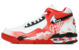 Винтажные баскетбольные кроссовки Nike Flight Legacy унисекс, White bq4212-100(team10-火烧云） | white