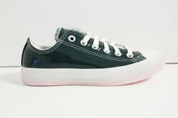 Кожаные кроссовки Converse Chuck Taylor All Star OX Deep Emerald, изумруд 7110556680252 | emerald