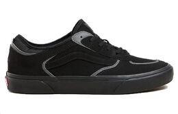 Кроссовки Vans Skateboarding Shoes Unisex Low-top Dark Gray, черный/серый vn0a2z3ohr0 | black/gray