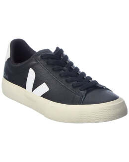 Кожаные кроссовки Veja Campo, черный 7030313320508 | black