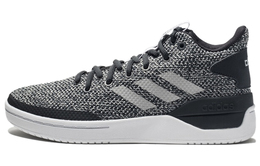 Винтажные баскетбольные кроссовки женские низкие черные/белые/серые Adidas Neo f33802