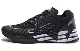 Кроссовки Ea7 Emporio Armani Panelled Lace-up Sneakers, черный x8x094xk239a120 | black