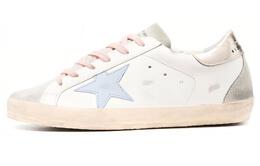Кроссовки женские Golden Goose Super-Star, белый / серебряный / синий gwf00102.f003190.81774