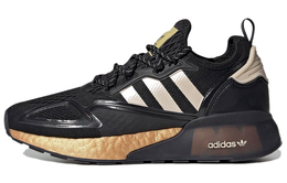 Кроссовки Adidas Zx 2K Boost Black Gold Metallic Women's Women's fy2014