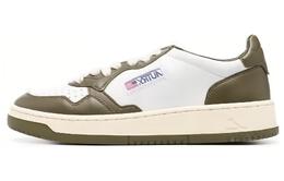 Кроссовки Autry Panelled Leather Sneakers, зеленый aulw-wb33 | white/green