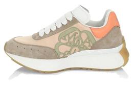 Кроссовки женские Alexander McQueen, оранжевый 708088w4ui45591