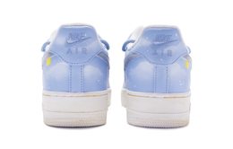 Кроссовки для скейтбординга Air Force 1 женские, низкие, серебристые Nike dd8959-100(team80-女款头等舱)
