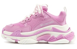 Кроссовки женские Balenciaga Triple S, розовый / белый 524039w2ca75090