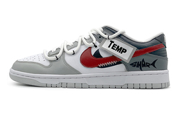 Кроссовки для скейтбординга Dunk женские с низким верхом серые/белые Nike dh9765-102(team131-鲨鱼游戏红gs)