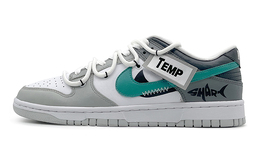 Кроссовки Nike Dunk Skateboard Shoes Women's Low-Top Gray dh9765-102(team131-鲨鱼游戏绿gs)