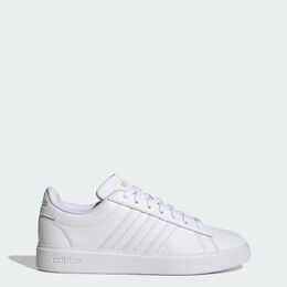 Кроссовки Гранд Корт 2.0 Adidas, цвет Cloud White/Cloud White/Gold Metallic gw9213 | cloud white / cloud white / gold metallic