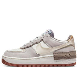 Кроссовки air force 1 shadow Nike, белый do7449-111 | sail white/fan white/fog grey/light ivory white