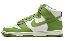 Кроссовки Nike Dunk High Chlorophyll Sail Women's, зеленый dd1869-300 | white/green