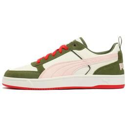 Puma Низкие повседневные кроссовки DRIBBLE SD унисекс, белые, зеленые, розовые 401057-03 | white green pink