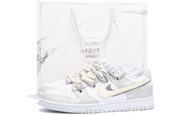 Nike Кроссовки для скейтбординга Dunk Chestnut с нескользящим покрытием, унисекс, серые, белые, желтые hf0730-160(team59-男女同款灰白sbox) | gray white yellow