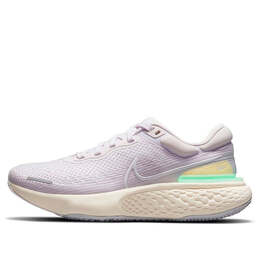 Кроссовки zoomx invincible run flyknit Nike, фиолетовый ct2229-500 | light purple/purple/yellowgreen/white