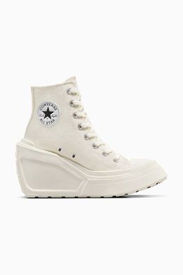 Кроссовки Chuck De Luxe на танкетке Converse, белый ppyh-obd4ku_00x | biały