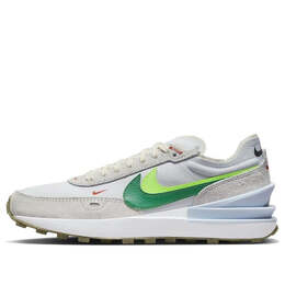 Кроссовки вафли один se Nike, серый dx4309-001 | grey/ghost green/mantra orange/neptune green