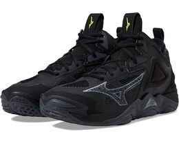 Кроссовки Mizuno Wave Momentum 3 Mid, цвет Black/Grey 9973530 | black/grey