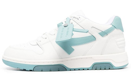 Off-White Out Of Office ООО Низкие кеды Белый Селадон omia189s23lea0010149