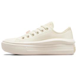 Женские кроссовки Chuck Taylor All Star Move Platform Low «Cherry Blossom» Converse, Ecru a10085c | ecru
