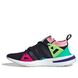 Кроссовки аркын Adidas, черный db3360 | black/pink/green