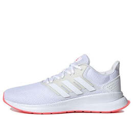 Кроссовки neo runfalcon розовые Adidas, белый fw5142 | white/pink