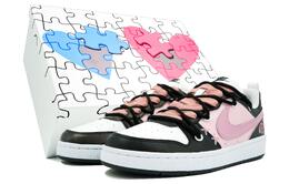 Женские кроссовки для скейтбординга Nike Court Borough Low, 	 Pink dv5456-104(team113-封心锁爱s-box) | 	 pink