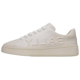 Кожаные кроссовки с тисненым логотипом Raise Bally, White 6306431 | white