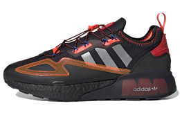Кроссовки Adidas Zx 2K Boost Core Black Solar Red gy1209