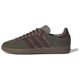 Кроссовки Adidas Samba OG ALWAYTH Olive Strata, зеленый id3263 | olive green/shadow brown/matte gold