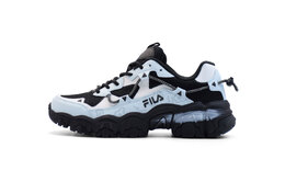 Fila Низкие повседневные кроссовки Cat Claw с противоскользящей подошвой, износостойкие, унисекс, черно-синие 1jm02570f_001(team196-男女款春田花野) | black blue