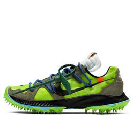 Кроссовки x off white air zoom terra kiger 5 Nike, серый cd8179-300 | grey/green