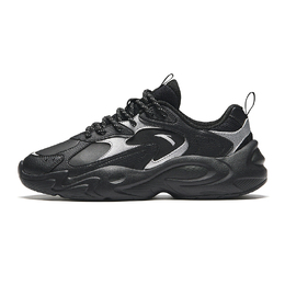 Кроссовки Anta Life Collection Chunky Sneakers Women's Low-top Black/Silver, черный/серебряный 922438805-8 | black/silver