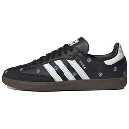 Adidas Женские кроссовки Adidas Samba Light Blue Floral Core Black if4397 | black white blue