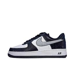 Кастомизированные кроссовки Nike Air Force 1 Skateboard Shoes Unisex, черный/белый dv0788-001(team133-空军熊猫满天星银钩) | black