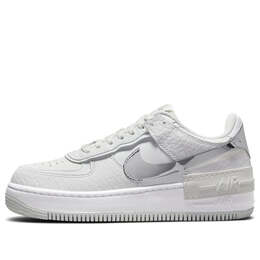 Кроссовки air force 1 shadow Nike, белый dq0837-100 | white/silver