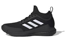 Кроссовки Adidas Women's Crazyflight Mid 'Black White', черный hq3490 | black
