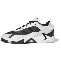 Кроссовки Adidas Niteball 2.0 Lifestyle Shoes Unisex Mid-top Black/white, черный fz5799 | black/true white