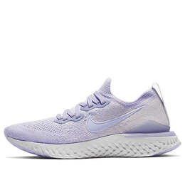 Кроссовки epic react flyknit 2 Nike, серый bq8927-501 | gray/purple