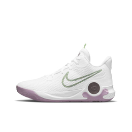 Кроссовки Nike KD Trey 5 Vintage Basketball Shoes Unisex Mid-top White, розовый dj6922-100(team240-烈火如歌） | pink/white