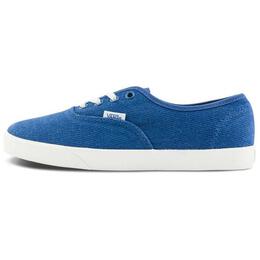 Кроссовки Vans Authentic Skateboarding Shoes Unisex Low-top Blue/white, синий vn000d04nvy | blue
