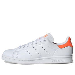 Кроссовки оригиналы stan smith Adidas, белый ee5863 | white/orange