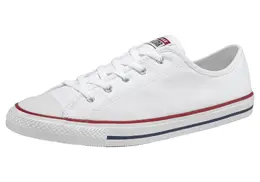 Кроссовки Converse "Chuck Taylor All Star Dainty GS Basic On Ox", белый 1882442813 | white-white-black