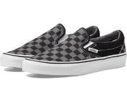 Кроссовки Vans Classic Slip-On, цвет (Checkerboard) Black/Pewter 7213526 | (checkerboard) black/pewter