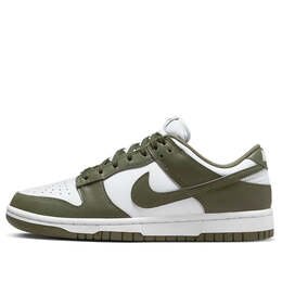 Кроссовки данк лоу Nike, белый dd1503-120 | white/medium olive/white