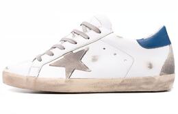 Кроссовки Golden Goose Super-Star, белый / серый / синий gwf00102.f002181.10509